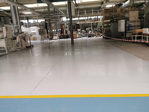 Floor coating at Ceramtec in Lohmar