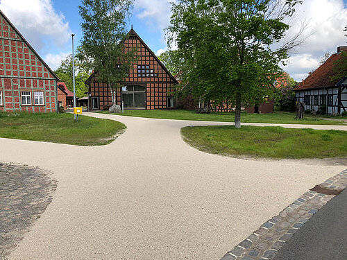 Village streets Gühlitz