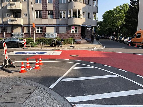 Cycling routes "Opera Route" Berlin