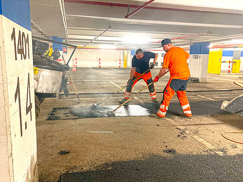 Underground car park Braunschweig