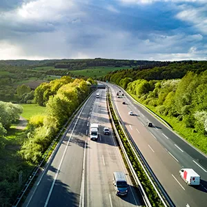 Autobahnen und Bundesstraßen Autobahnen und Bundesstraßen